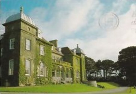 Fowey Hall Postcard (CHA)