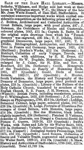 Library Sale (Morning Post 26011876)