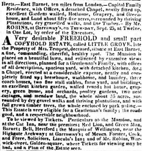 Morning Post 3 Sep 1817 (BNA)