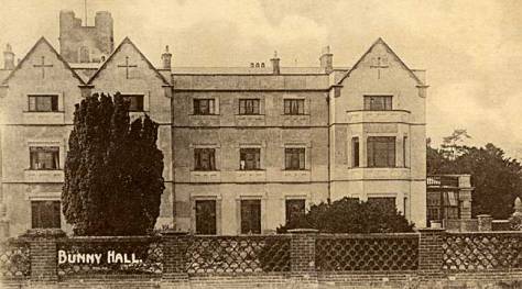 Bunny Hall - 1910 (Nottinghamshire History)
