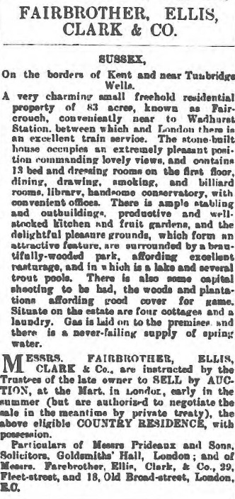 Kent &amp; Sussex Courier - Wed 25 Apr 1894 (BNA)