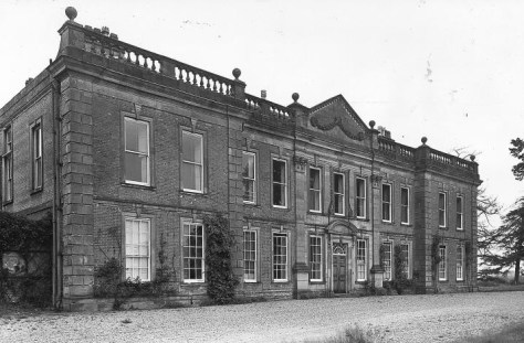 Oakley Hall in 1960s (Staffordshire County Council)