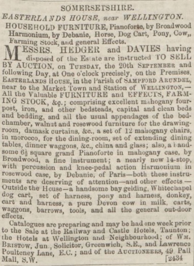 Dorset County Chronicle - 25 Aug 1864 (BNA)
