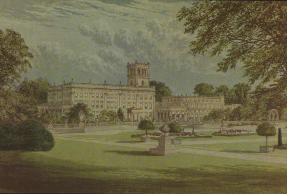 Trentham Hall - Staffordshire - Illustrated London News - 1 Oct 1974 (BNA)