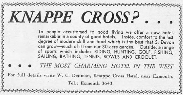 Knappe Cross - Illustrated Sporting and Dramatic News - 15 Apr 1938 -BNA
