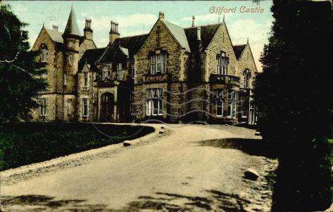 gilford castle - postcards ireland