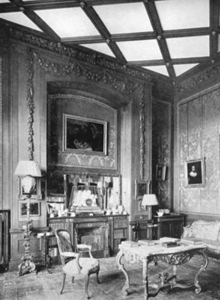 lilleshall hall - red drawing room - shropshire history 4