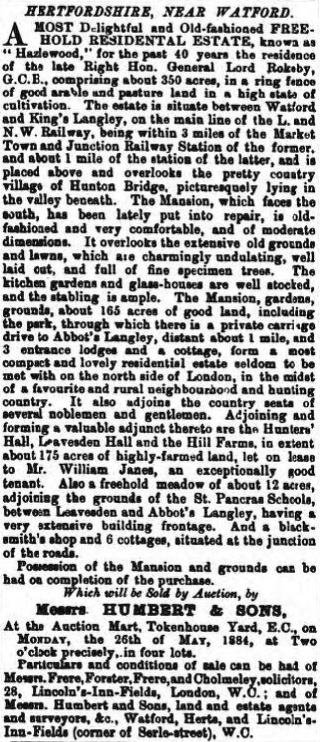 Herts Advertiser - 24 May 1884 - BNA