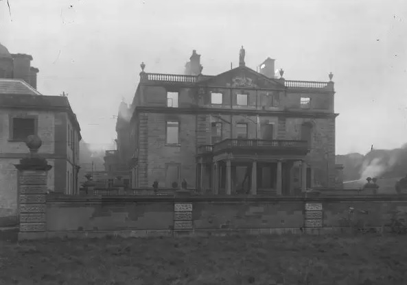 Tehidy Fire - Royal Cornwall Museum